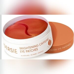 NIB Sealed Dersie- Brightening Caffeine Eye Patches - Orange 60 Patches
